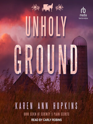 cover image of Unholy Ground